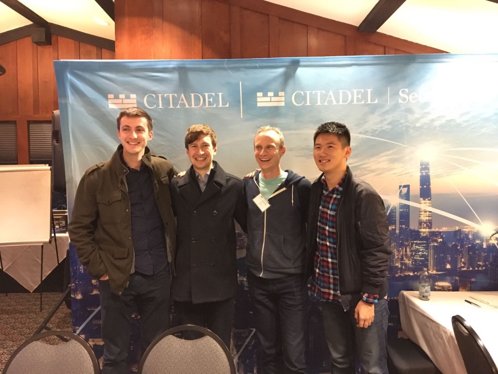 Students at the Datathon